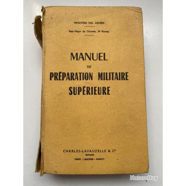 Manuel de Prparation Militaire Suprieure - 1960
