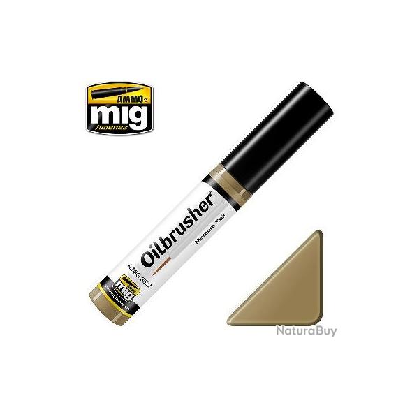 Oilbrusher sol moyen | Mig jimenez (0000 4173) - Maquette  monter