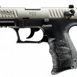 Pistolet 22Lr Walther P22Q Nickel