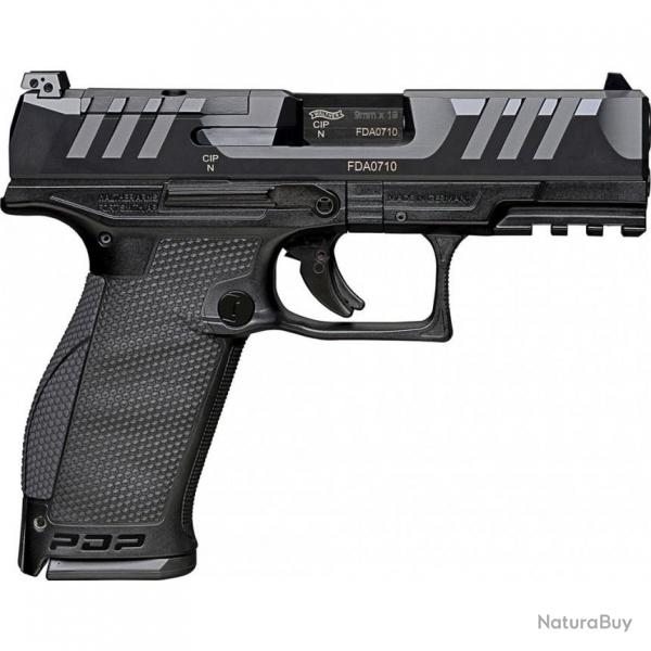 Pistolet PDP FULL SIZE WALTHER 4" CAL 9X19, 18 COUPS