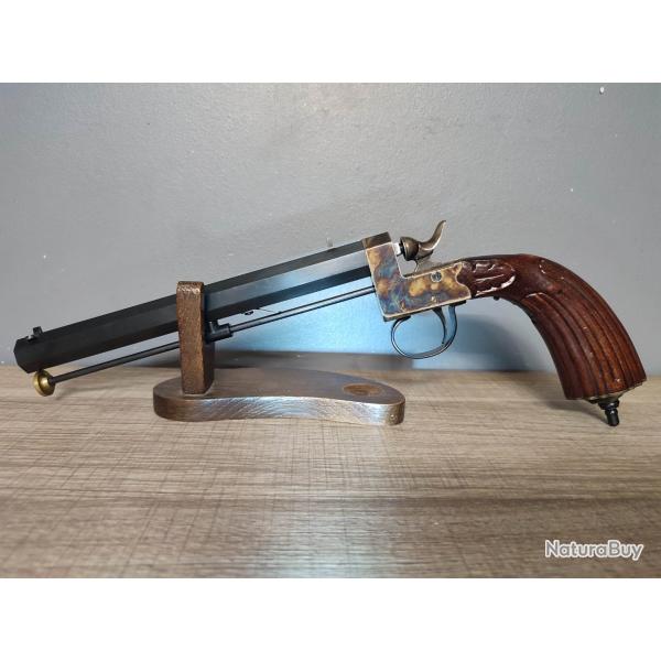 Pistolet de salon 4.5 mm Zimmer Pedersoli neuf de 1987 gros canon lourd  pans