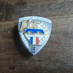 insigne 3° bataillon d'infanterie bihac / y delsart