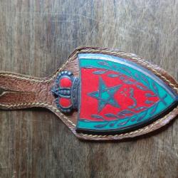 insigne forces royales marocaines  no matricule 002959