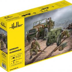 Diorama Dunkerque 1/35 | Heller (0000 4176) - Maquette à monter