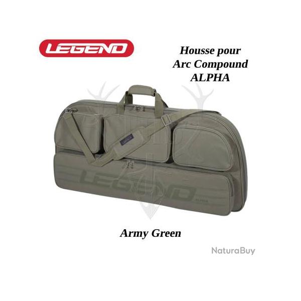 LEGEND Alpha Housse d'arc  poulies jusqu' 33" d'entre-axes Green