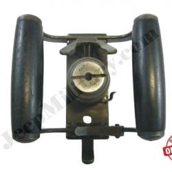 Bloc poignées arrière d'origine no copie mitrailleuse cal.50 Browning US WW2 Jeep Dodge Gmc