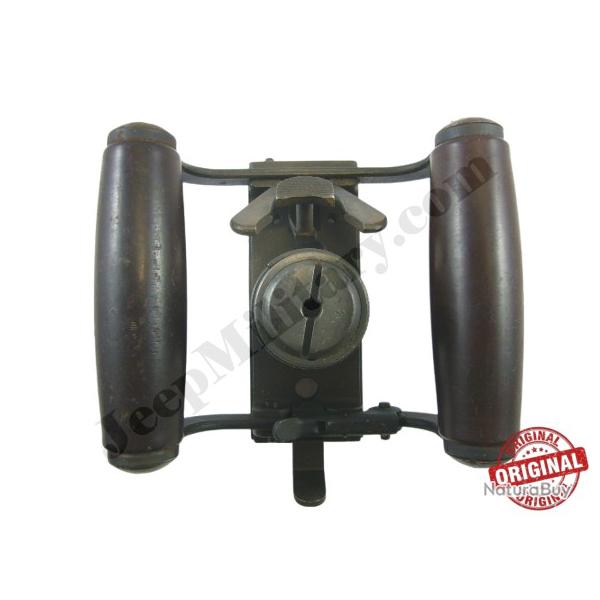 Bloc poignes arrire d'origine no copie mitrailleuse cal.50 Browning US WW2 Jeep Dodge Gmc