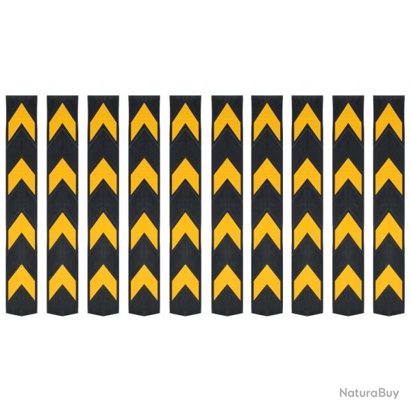 Cornire de protection rflchissante 10 pcs Caoutchouc 80 cm alsavelo