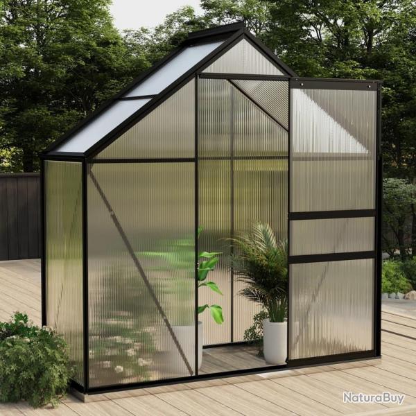 Serre Anthracite Aluminium 1,33 m