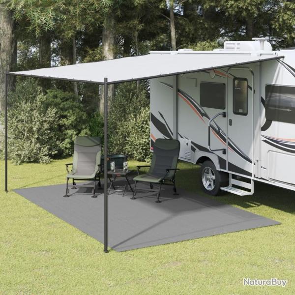 Tapis de tente anthracite 5x3 m