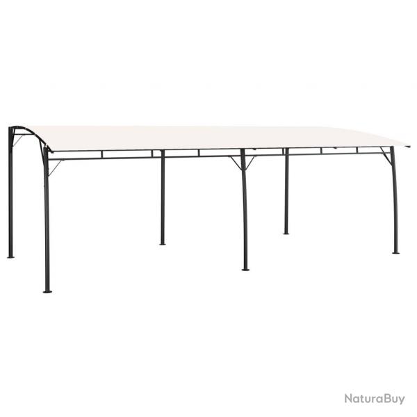 Auvent pare-soleil de jardin 6x3x2,55 m crme