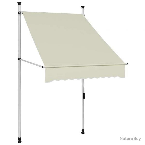 Auvent manuel rtractable 100 cm Crme