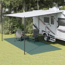 Tapis de tente vert 5,5x2,5 m