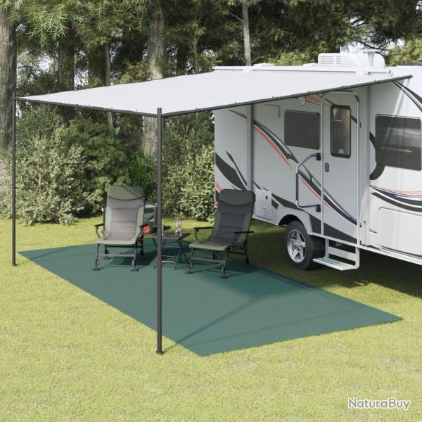 Tapis de tente vert 5,5x2,5 m