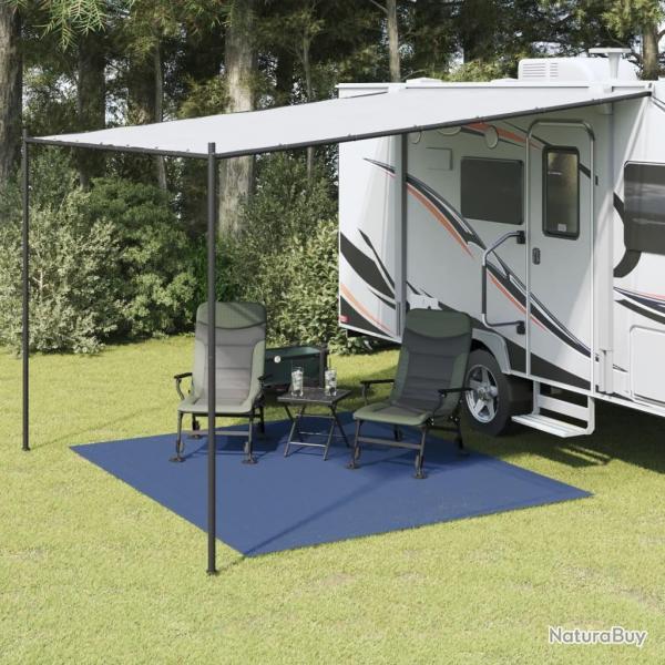 Tapis de tente bleu 3x2,5 m