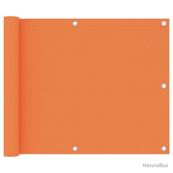 cran de balcon Orange 75x300 cm Tissu Oxford