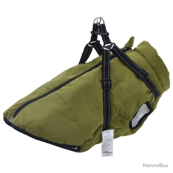 Manteau pour chiens avec harnais impermable rflchissant L48