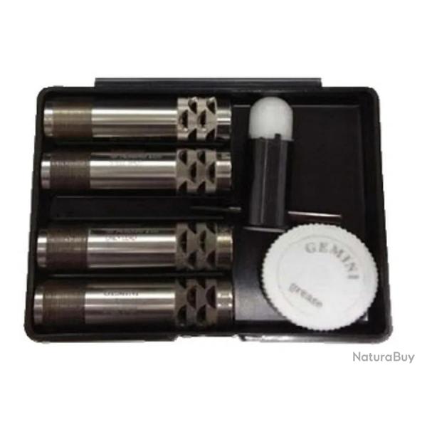 Boite 5 Chokes 72mm Max + Cle Gemini