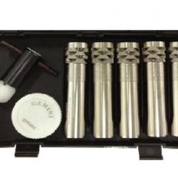 Boite 5 Chokes 100mm Max + Cle Gemini
