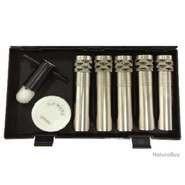 Boite 5 Chokes 100mm Max + Cle Gemini