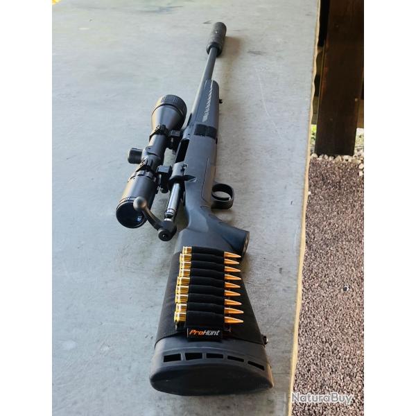 SAVAGE AXIS 308 (CANON LOURD) + LUNETTE + RDUCTEUR DE SON