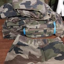 Lot de 5 Treillis F1 Armée Française