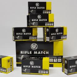 Cartouche Cal. 22 lr RWS Rifle Match X50