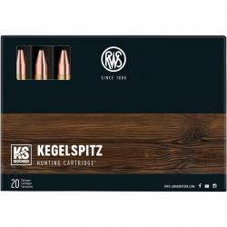 9,3x74 R, Pointe conique (16gr) (Calibre: 9,3x74 R)