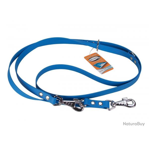 Laisse Rglable BIOTHANE 19mm 2 m 19 mm bleu clair