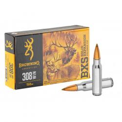 Munitions Browning BXS Calibre 308 Win Mag 180 grains