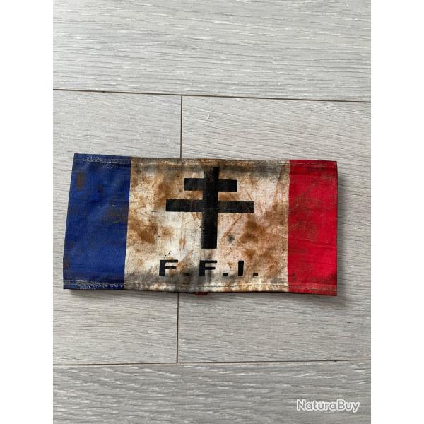 un brassard franais F.F.I ww2