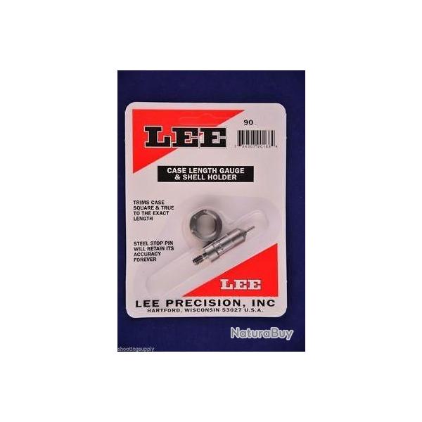 Lee Case Length Gauge Shell Holder CAL: 45 ACP (PILOTE DE LONGUEUR ET SUPPORT POUR RACCOURCISSEUR D'