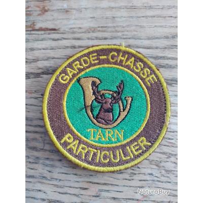 Écusson scratch garde-chasse particulier Patchs et écussons