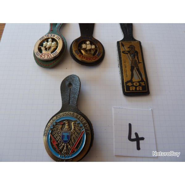 lot d'insignes militaire n4