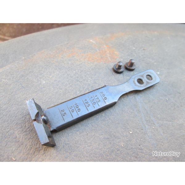 hausse avec vis pour MSA Gaucher 22LR (ant6)