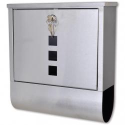 Boîte aux lettres en acier inoxydable argent 02_0041550