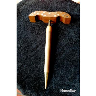 Ancien Miroir Alouette Mécanique FRAC – Appeaux De Chasse Vintage – Fer – Italie