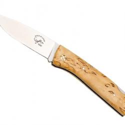 COUTEAU SALAMANDRA BOULEAU 9,5CM INOX