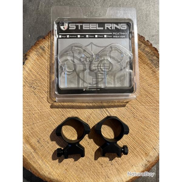 Colliers diamtre 34 BH17 Steel ring