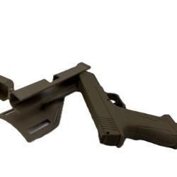 GS50 &Eacute;tui Ceinture Tactique Manipulation Rapide et Confort Optimal TAN (pistolet & lampe non inclus)