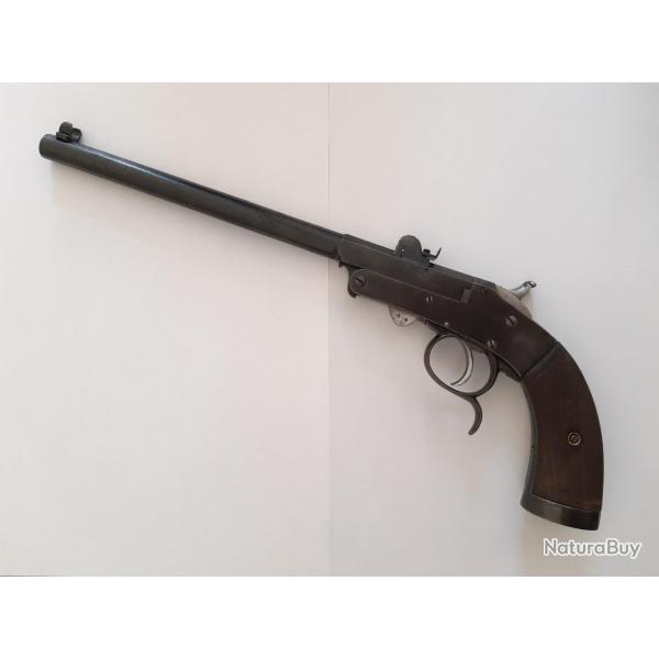 Pistolet de tir Auguste Francotte 22 short canon long - Vente Libre +18 ans catgorie D