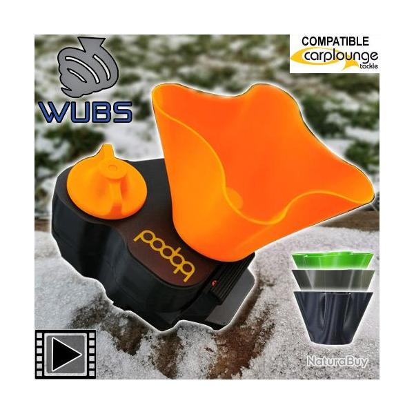 Epandeur Bait Boat Pod Wubs pour Carplounge RT4/RT7 Army Green