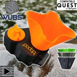 Epandeur Bait Boat Pod Wubs pour Deeper Quest Green