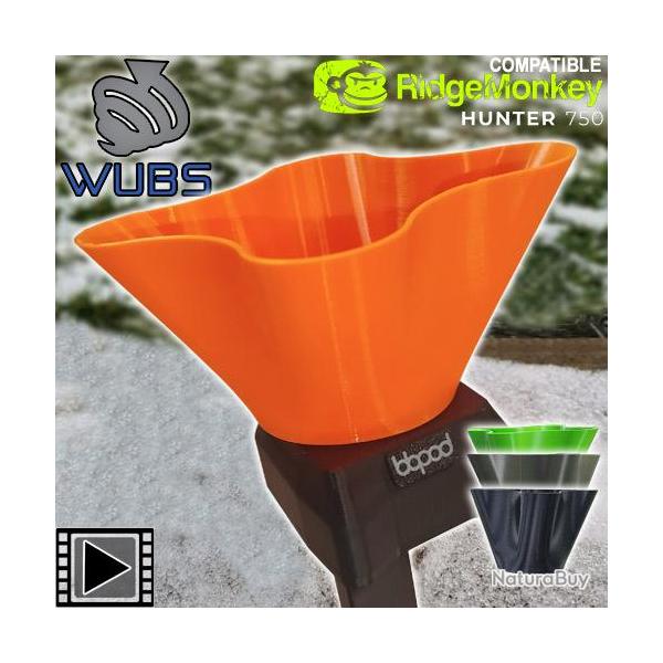 Epandeur Bait Boat Pod Wubs pour RidgeMonkey Hunter Army Green