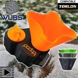 Epandeur Bait Boat Pod Wubs pour Toslon X-Boat Orange