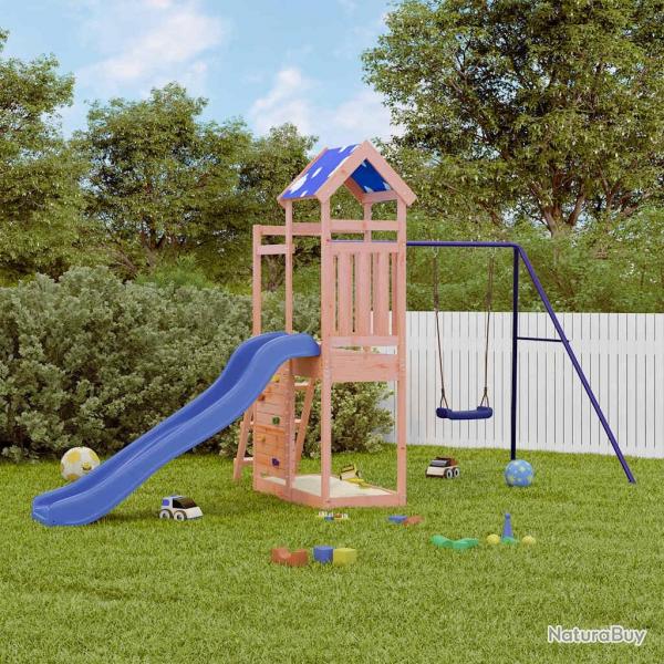 Aire de jeux d'extrieur bois massif de douglas alsavelo