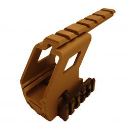 GS50 Tri-Rail TAN Montage Tactique transformez votre Pistolet GS50 en Plateforme Polyvalente