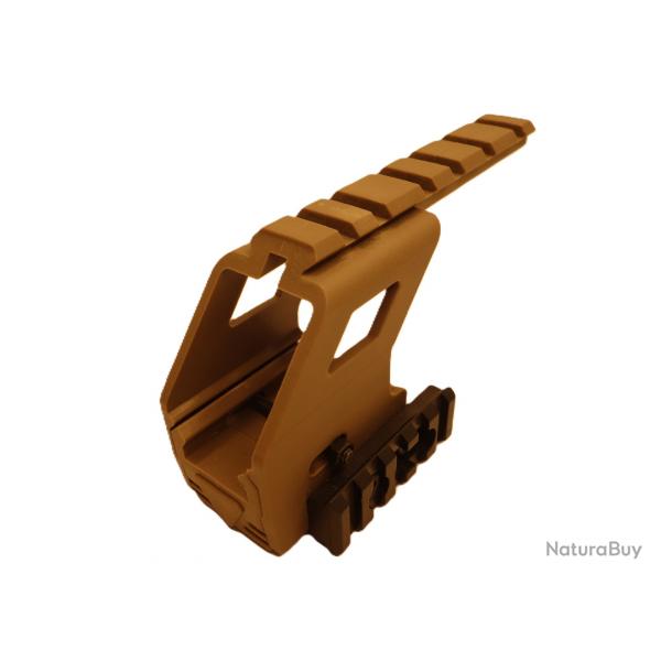 GS50 Tri-Rail TAN Montage Tactique transformez votre Pistolet GS50 en Plateforme Polyvalente
