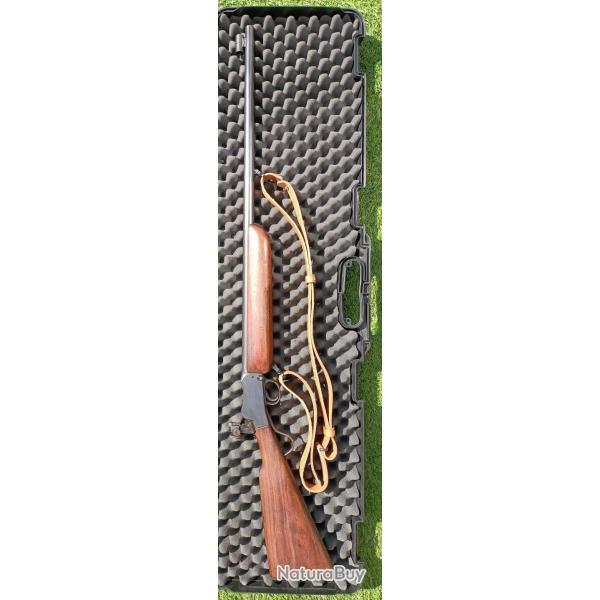 BSA 12, Cal 22 Lr. Dioptre 6 ouvertures, Tunnel et Insert Parker Hale + Bretelle 1907 admise au TAR.