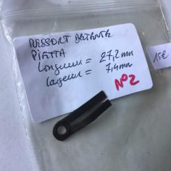 VENDU PAR LE-CUIRASSIER N° 2 RESSORT DE DETENTE REVOLVER TYPE POUDRE NOIRE PIETTA